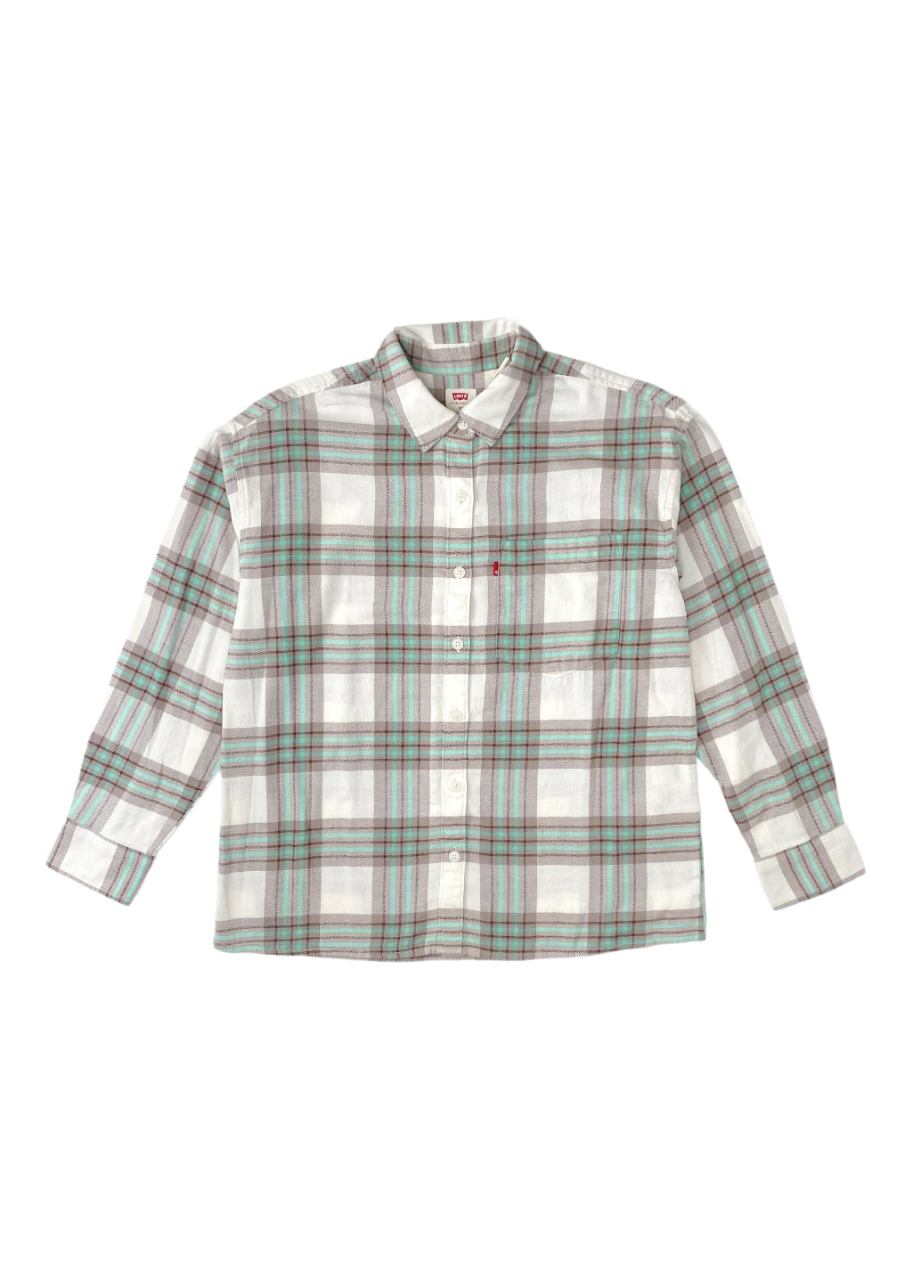 Levi's - Davy Flannel Shirt - Vera Plaid Tofu | Hardpressed Print Studio  Inc.