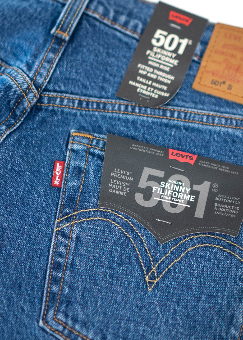 Levi's - 501 ® Skinny - Jive Night Moves | Hardpressed Print Studio Inc.