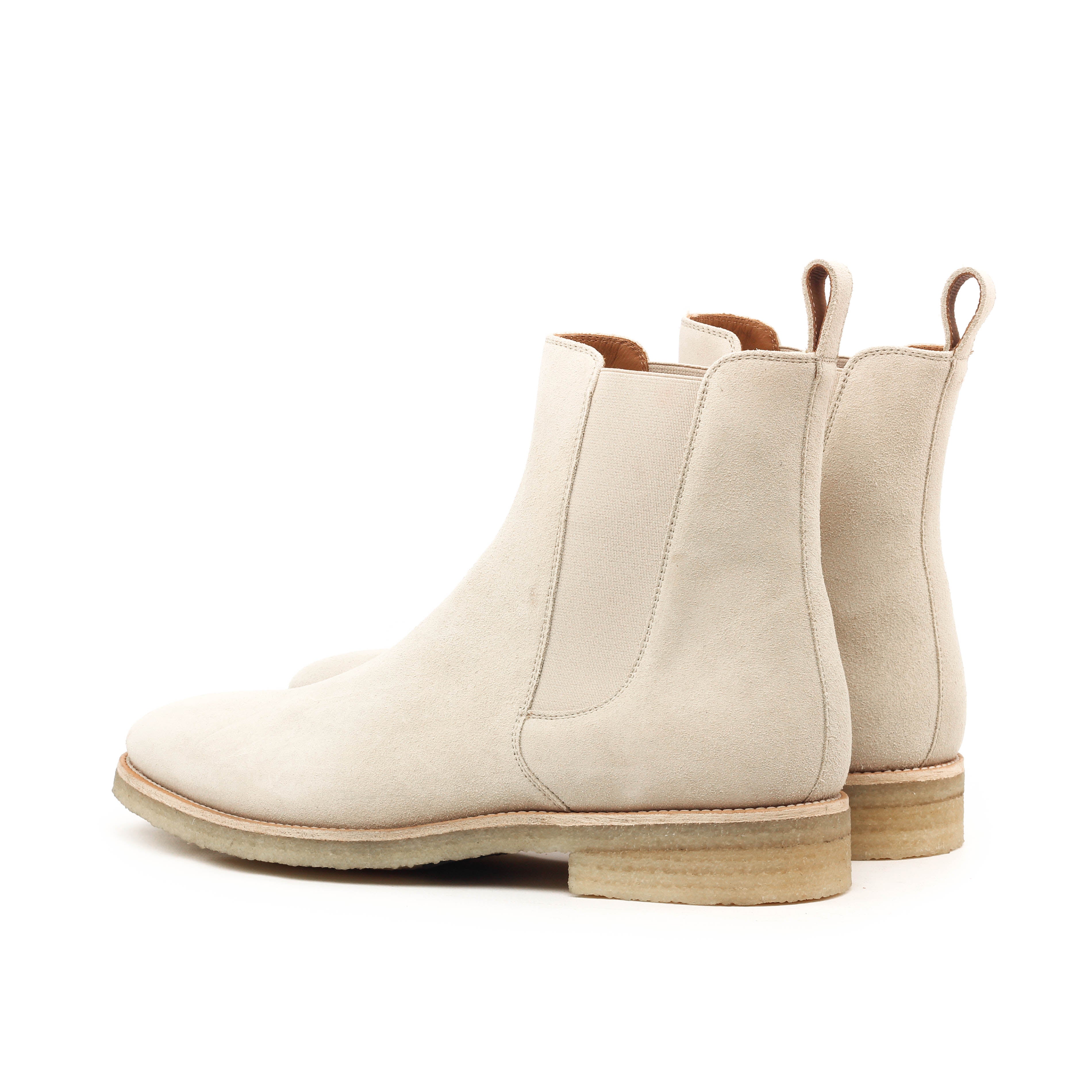 THE SAND CREPE CHELSEA BOOTS | ORO Los Angeles