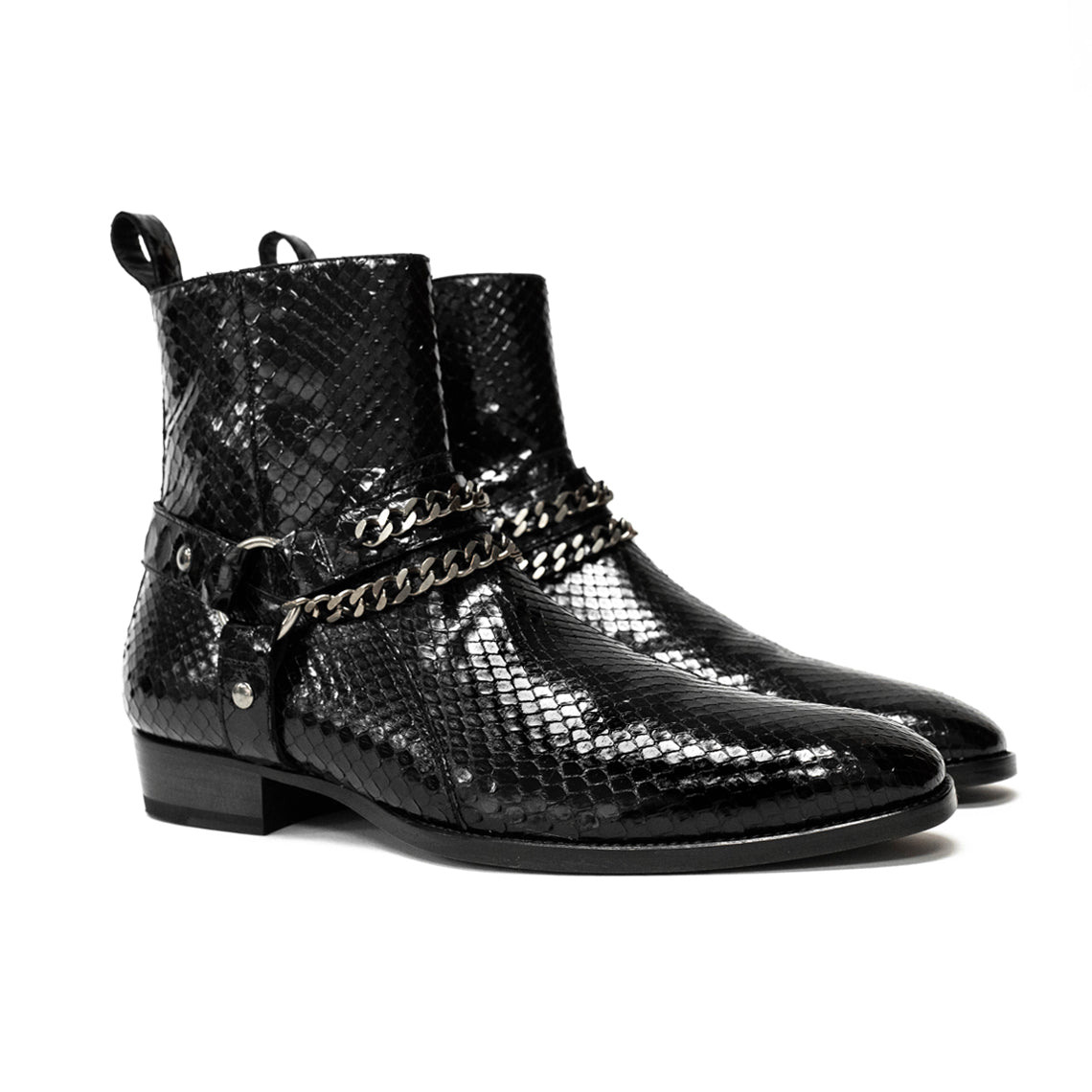 THE HENRIK PYTHON HARNESS BOOTS