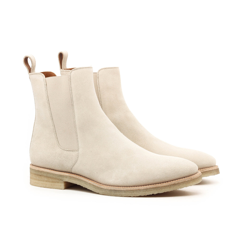 THE SAND CREPE CHELSEA BOOTS | ORO Los Angeles