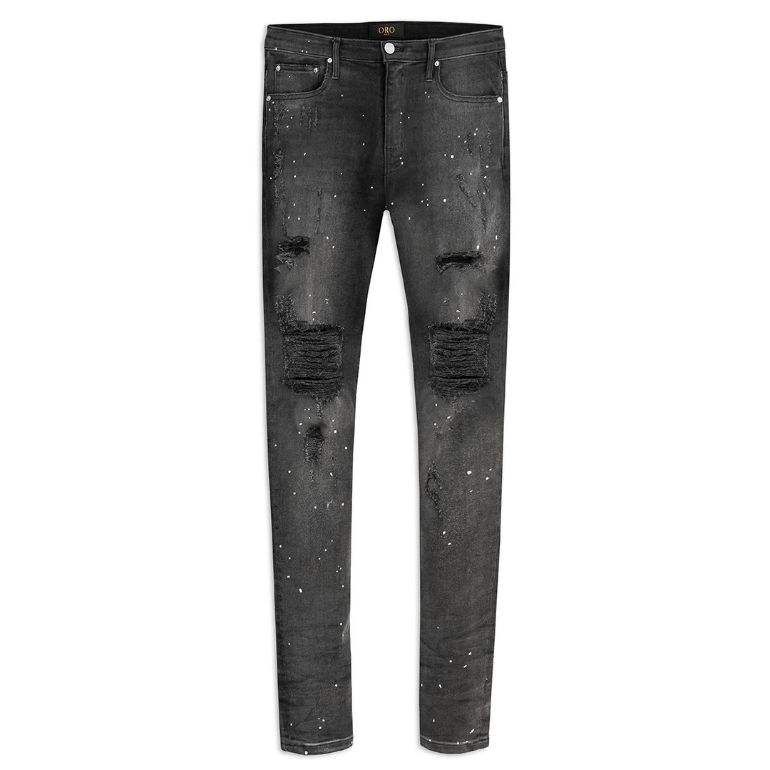 THE BLACK PAINT DENIM | ORO Los Angeles