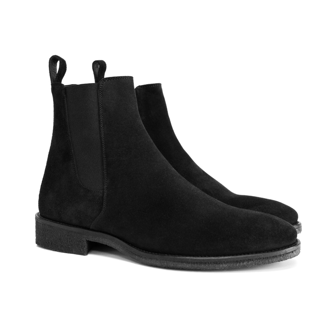 THE XAVIER CREPE CHELSEA BOOTS