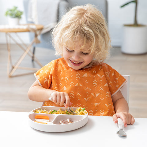 toddler plate and utensils 