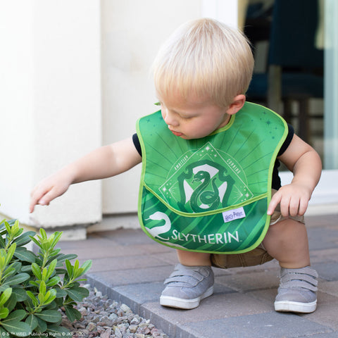 slytherin baby bib