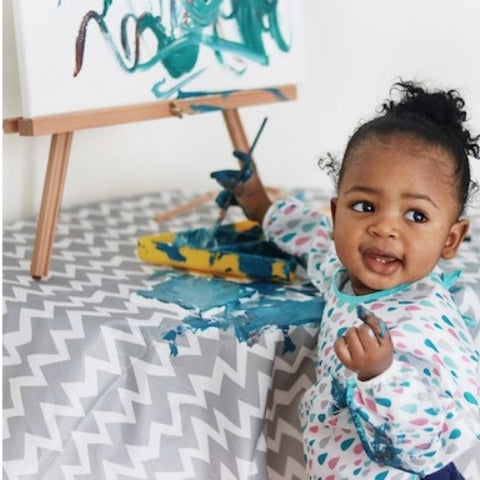 toddler painting