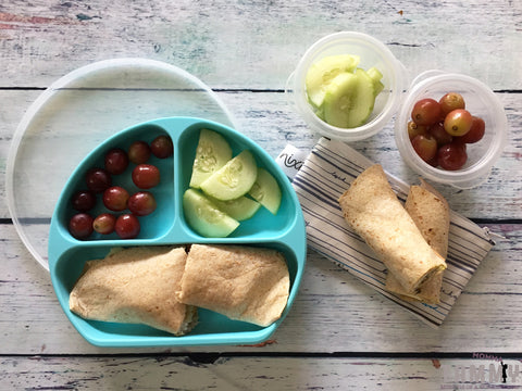 meal prep in toddler dish