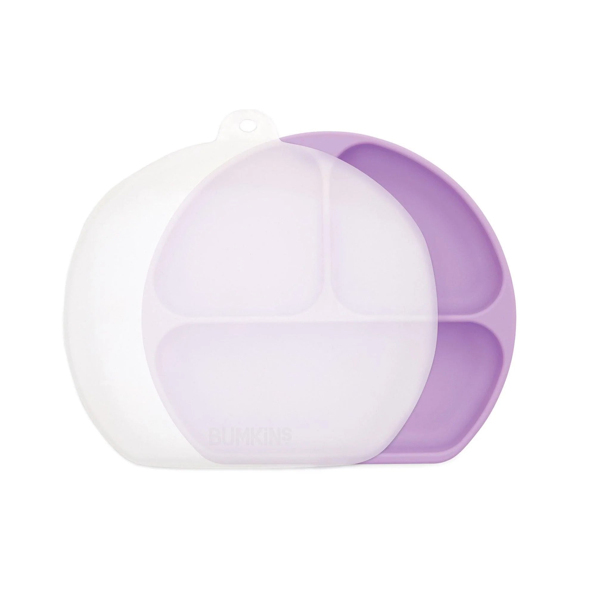 Bumkins - 2pk Silicone Flat Reusable Bag, Lavender