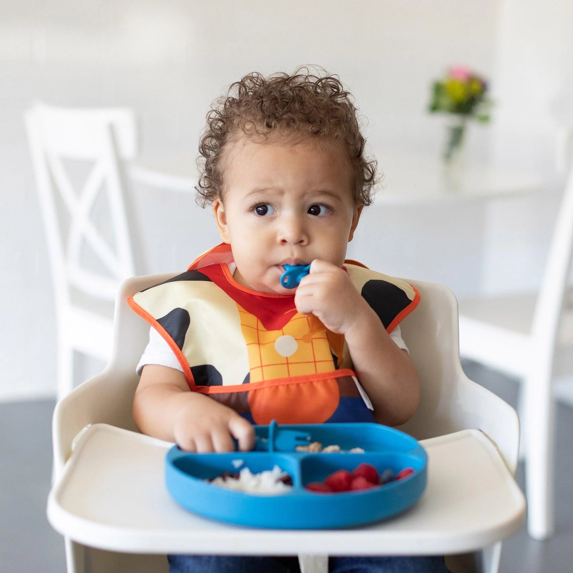 BLUE GINKGO Silicone Toddler Cups - Open Cup for Baby with Handles, Made  in Korea