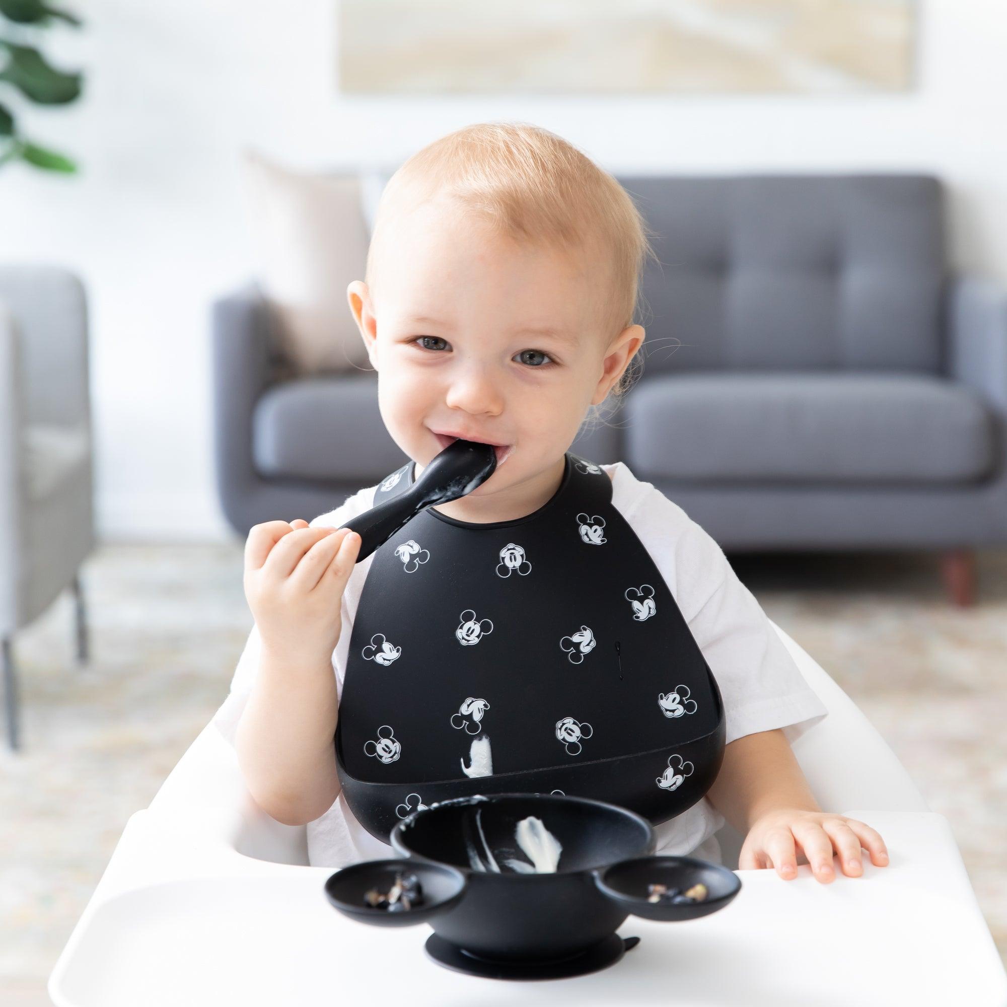 Simple Modern Disney Silicone Bib for Babies, Toddlers