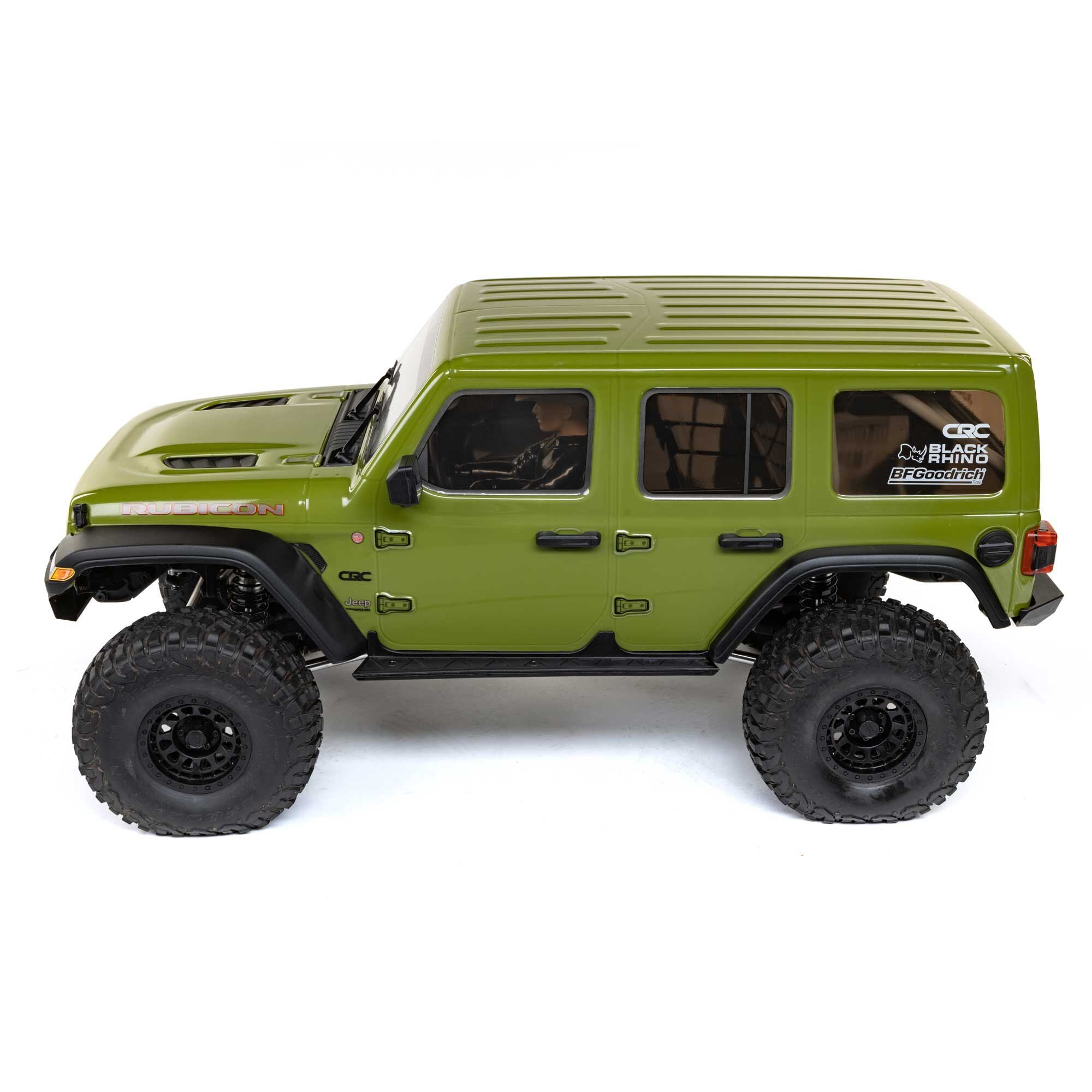 AXI05000T1 1/6 SCX6 Jeep JLU Wrangler 4WD Rock Crawler RTR: Green –  ZoneHobbies