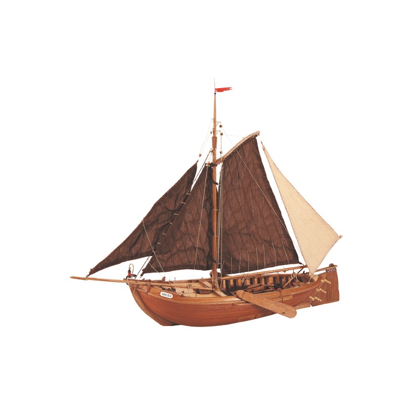 Latina - 1/35 Mare Nostrum Wooden Fishing Trawler Kit - 20100N