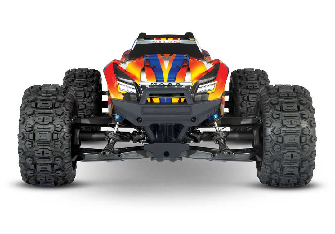 89086-4 Traxxas Maxx V2 w/ WideMaxx RTR Red