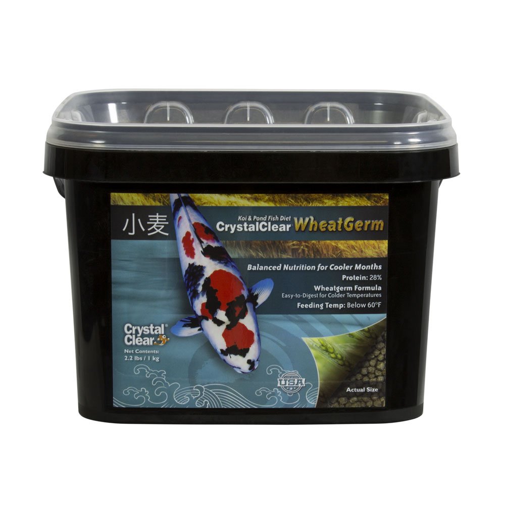 wheatgerm pellets pond fish