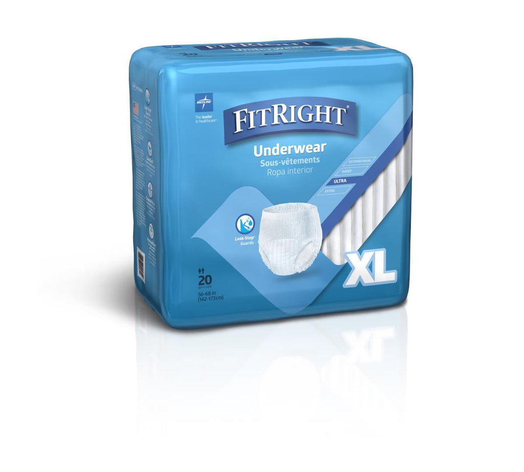 Buy Medline FitRight Ultra Underwear For Men And Women