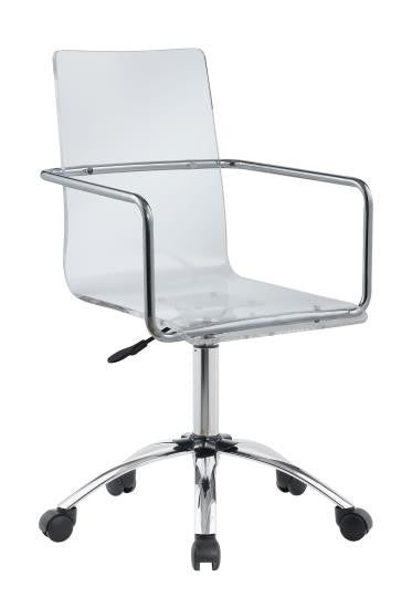 Modern Clear Acrylic Desk Chair Interior Gallerie