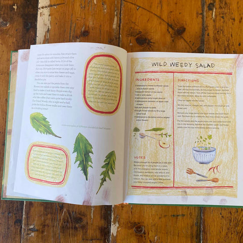 Lets Eat Weeds - internal book pages