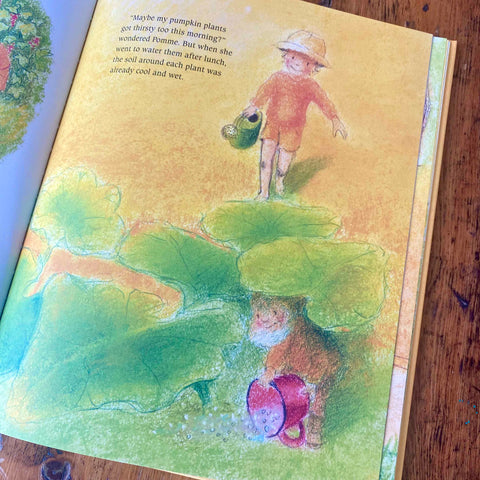 Pomme and the Pumpkins - story book internal pages