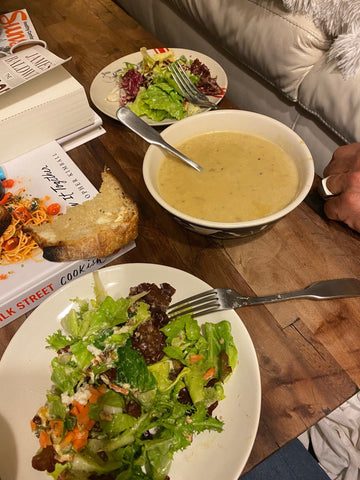 Soup and salads