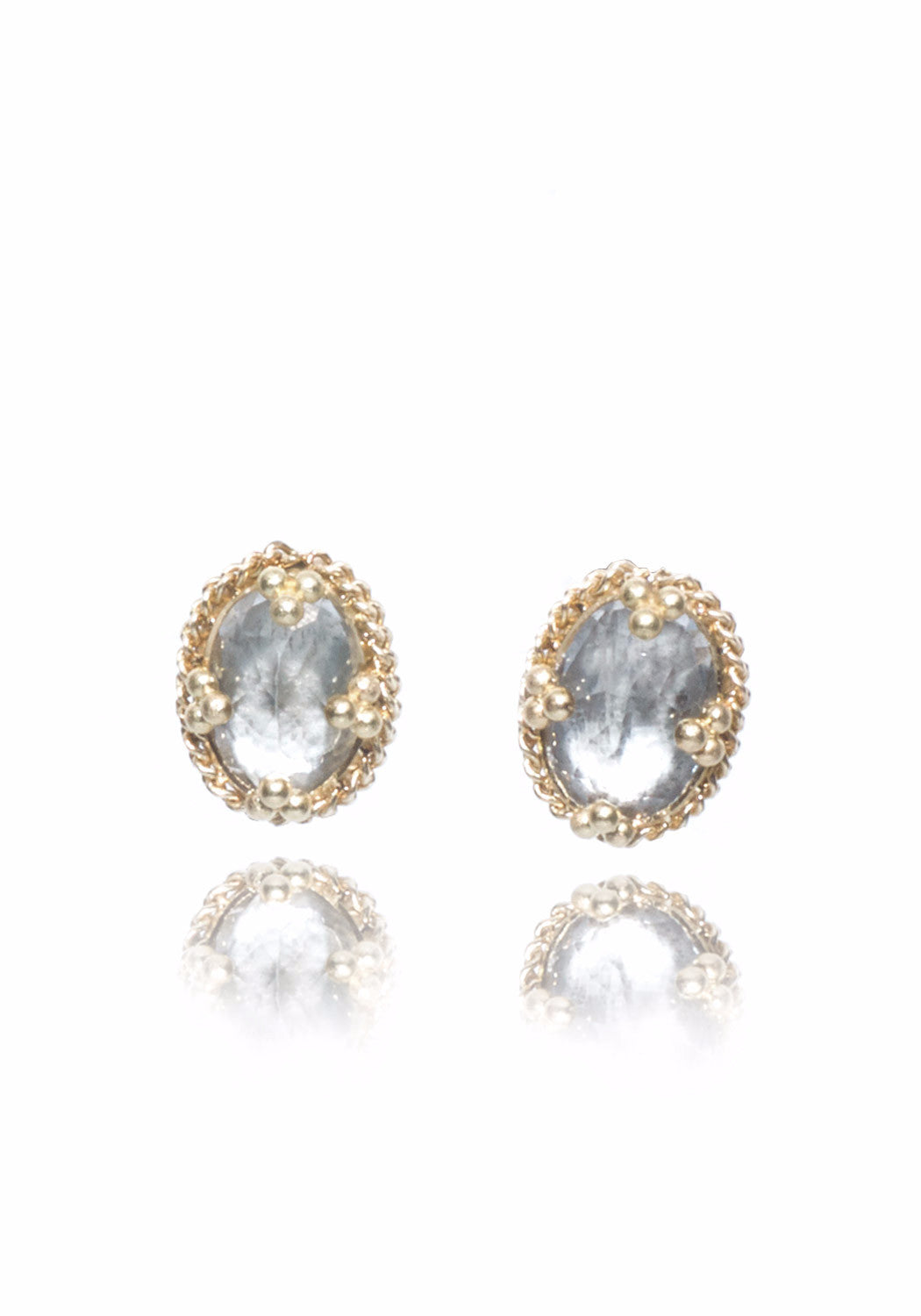 Amali White Topaz Stud Earrings | OsterJewelers.com
