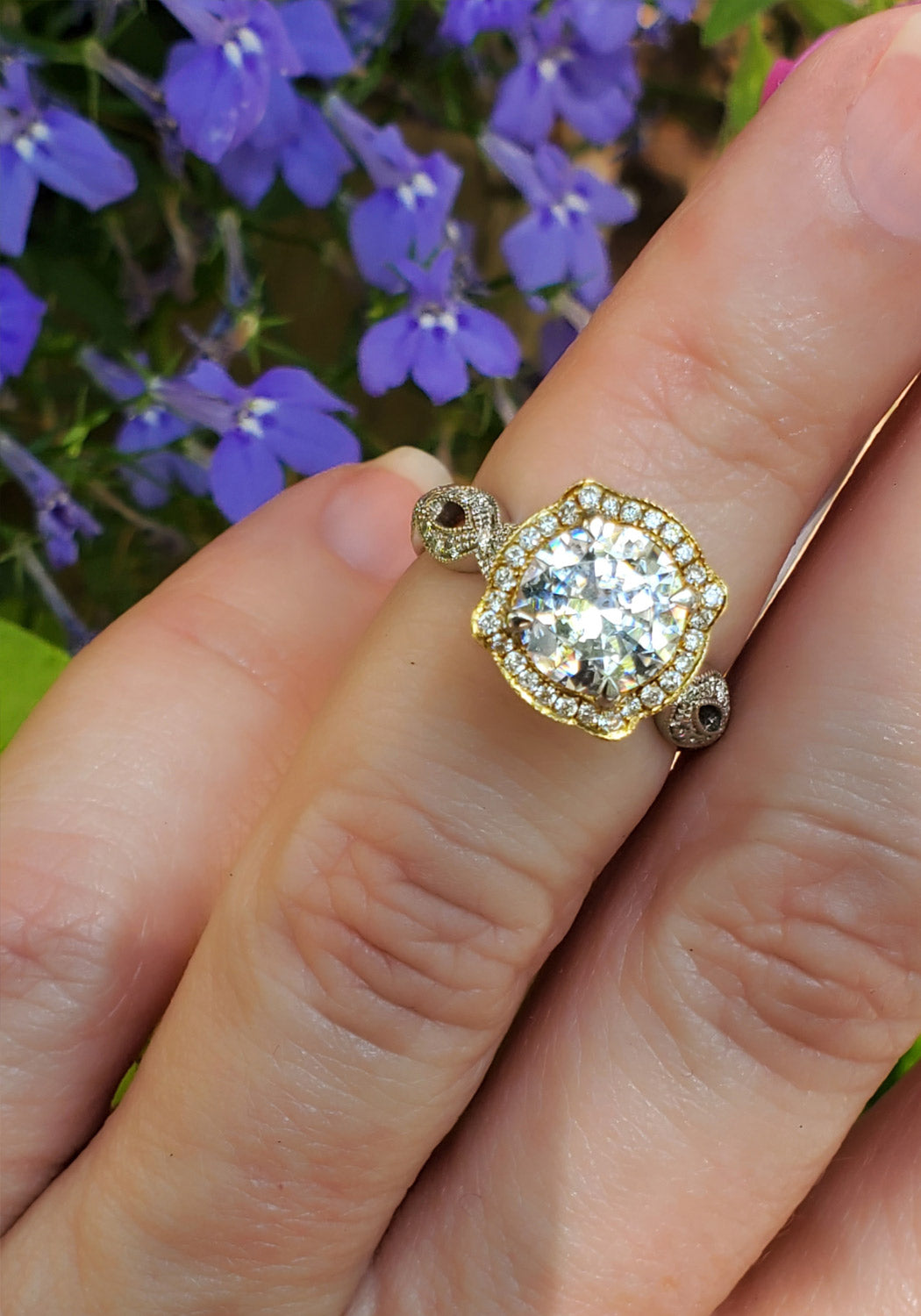 Katharine James Bella's Love Semi Mount Diamond Ring