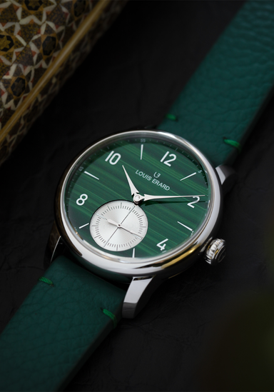 The Louis Erard Excellence Petite Seconde Terracotta Watch - Gessato