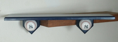 Baseball motif shelf