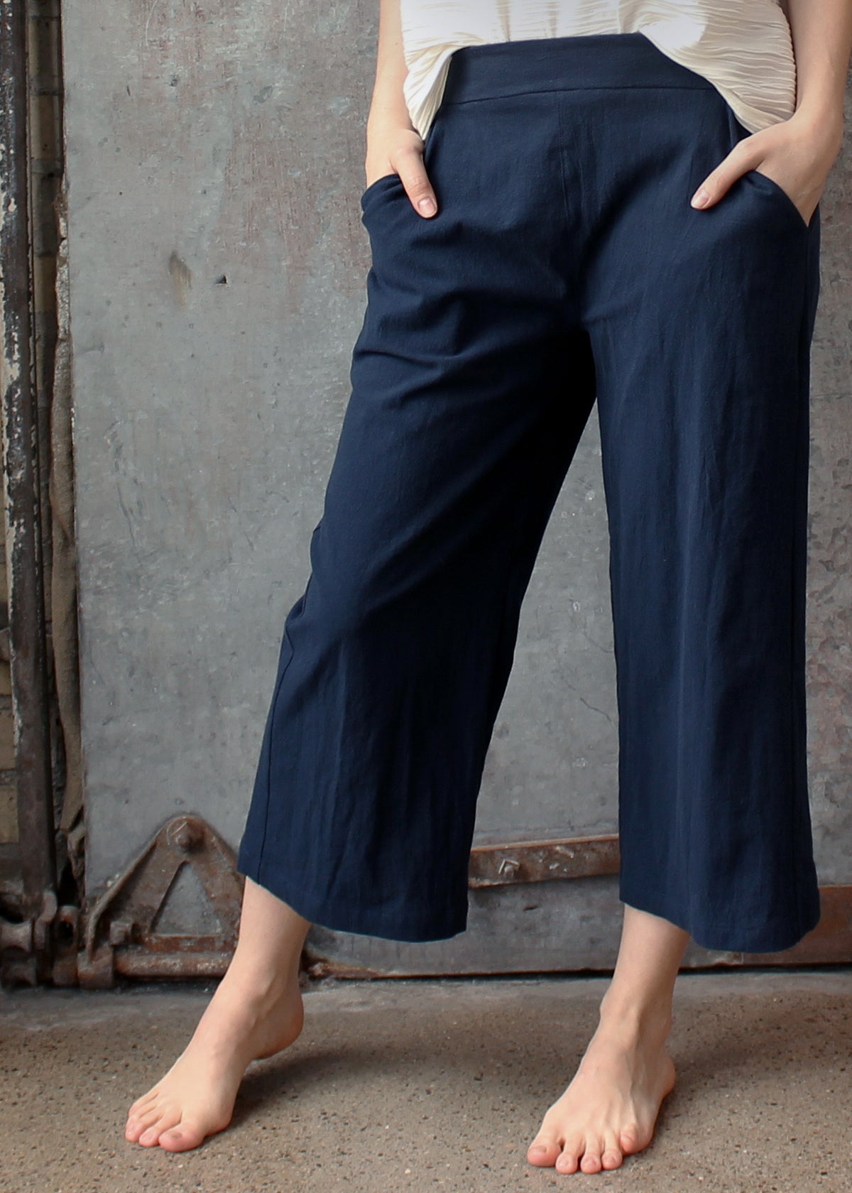 Althea Pant - Textured Cotton