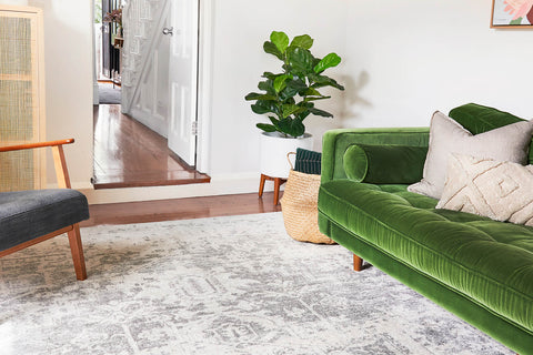 How To Choose A Living Room Rug - Simple Style Co