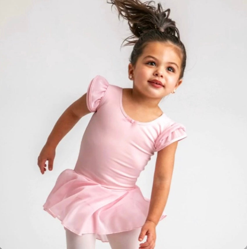 Capezio Girls Belted Camisole Tutu Dance Dress, Sizes (Toddler-Large) 