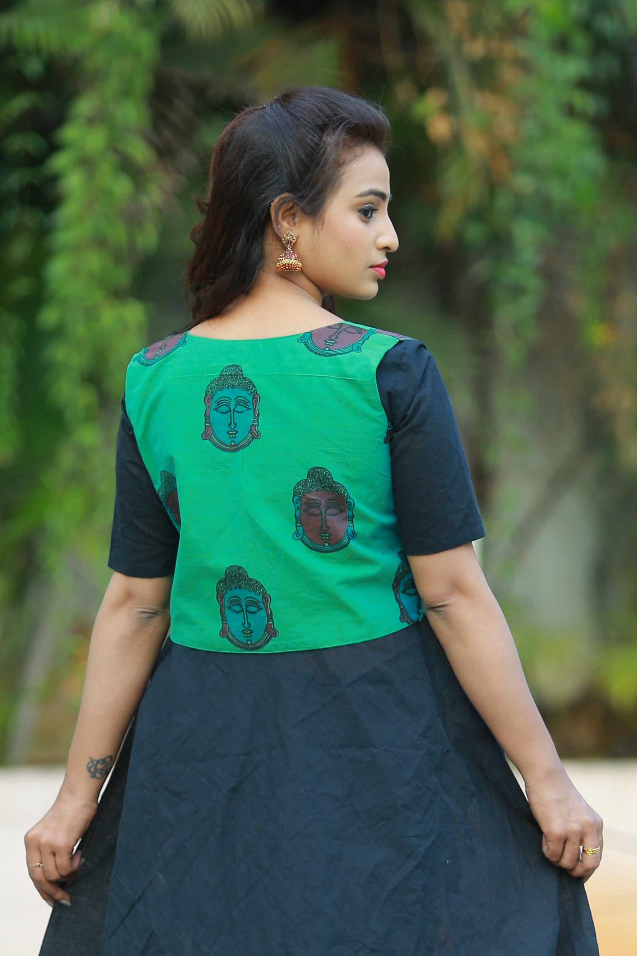 kalamkari short jackets