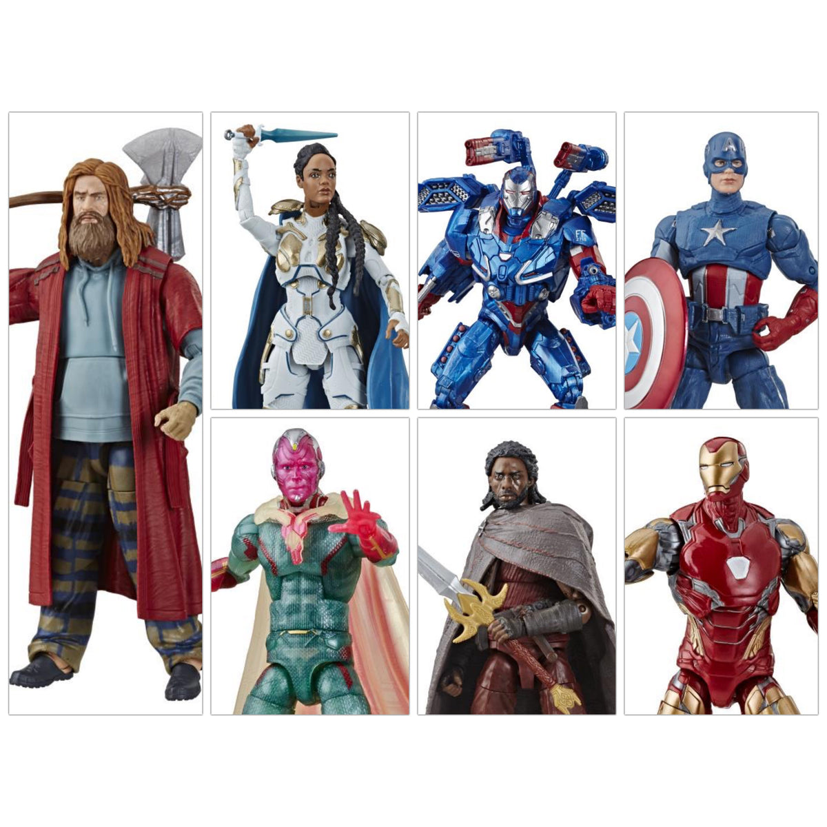 marvel avengers 6 inch action figures set