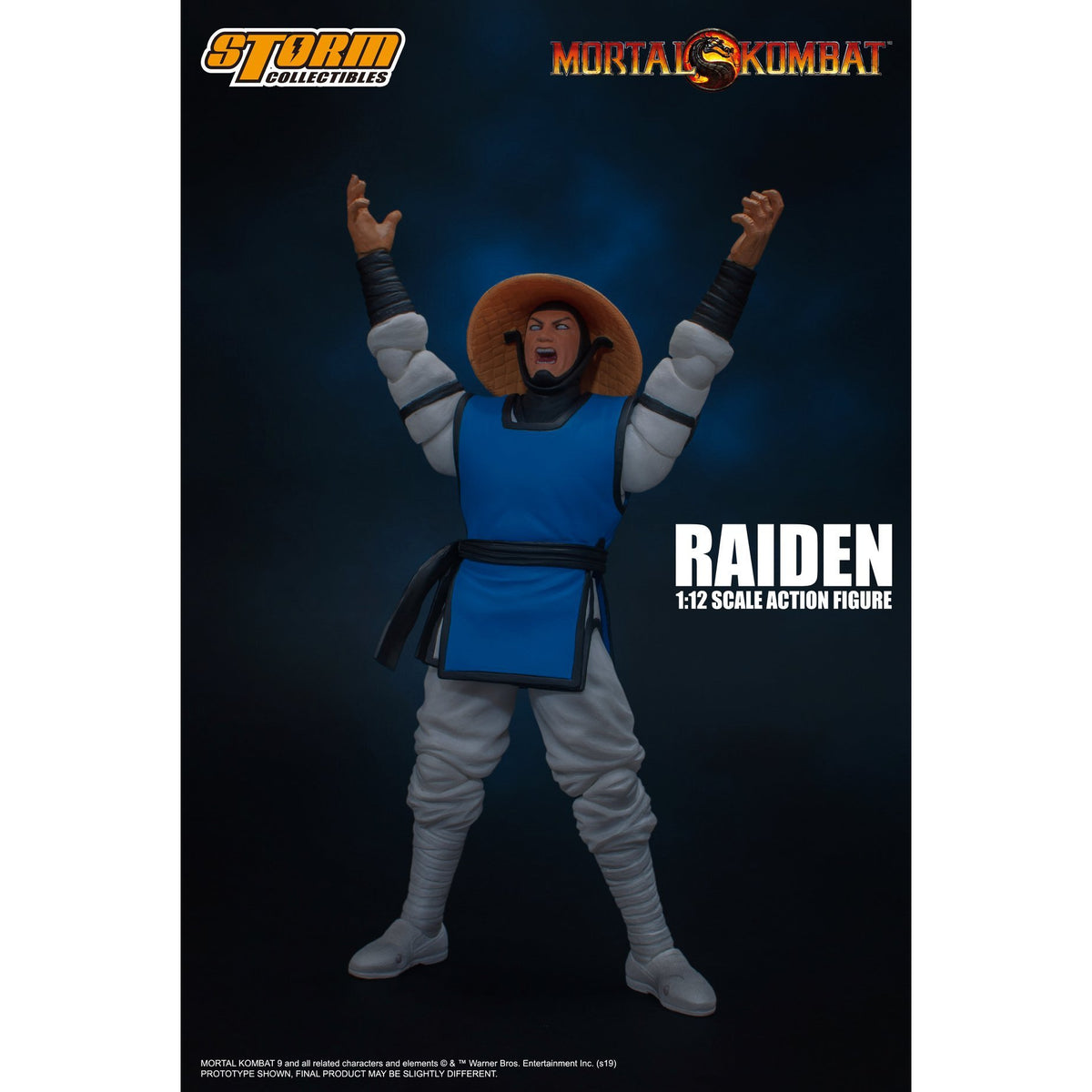 mortal kombat raiden action figure