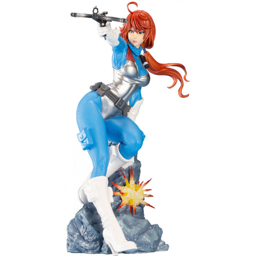 gi joe scarlett statue