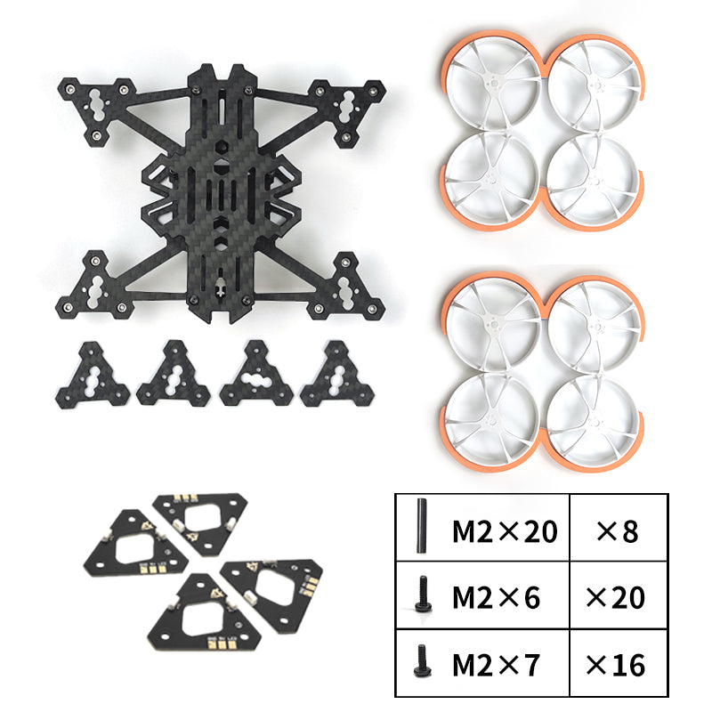Axis Flying AirForce PRO X8-2.5″- Frame Kit