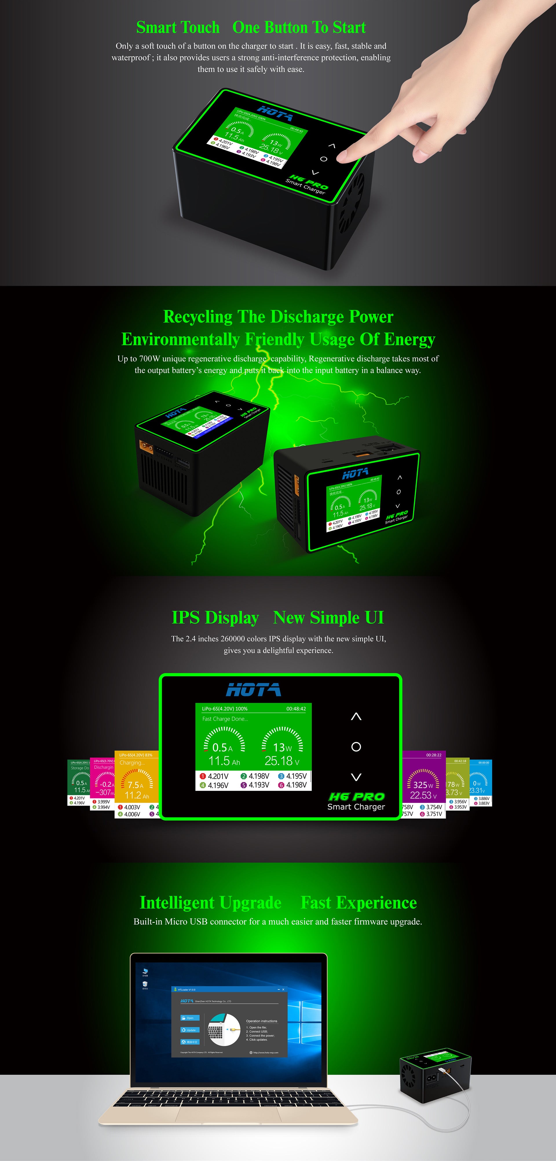 HOTA H6 DC Smart Charger