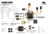Diatone MAMBA Stack Basic F405 MK3 Lite + F40_BLS 40A Wiring Diagram
