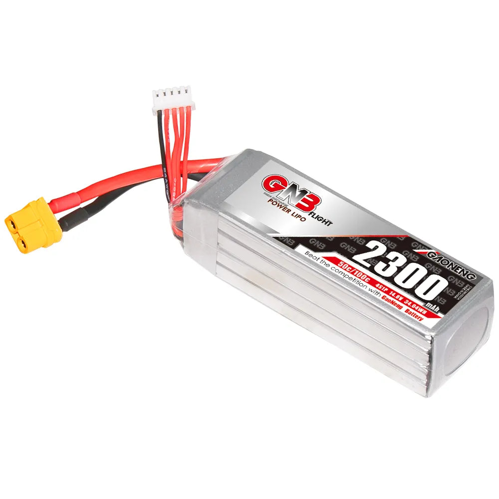 GNB 4S 2300MAH 14.8V 130C RC LiPo Battery