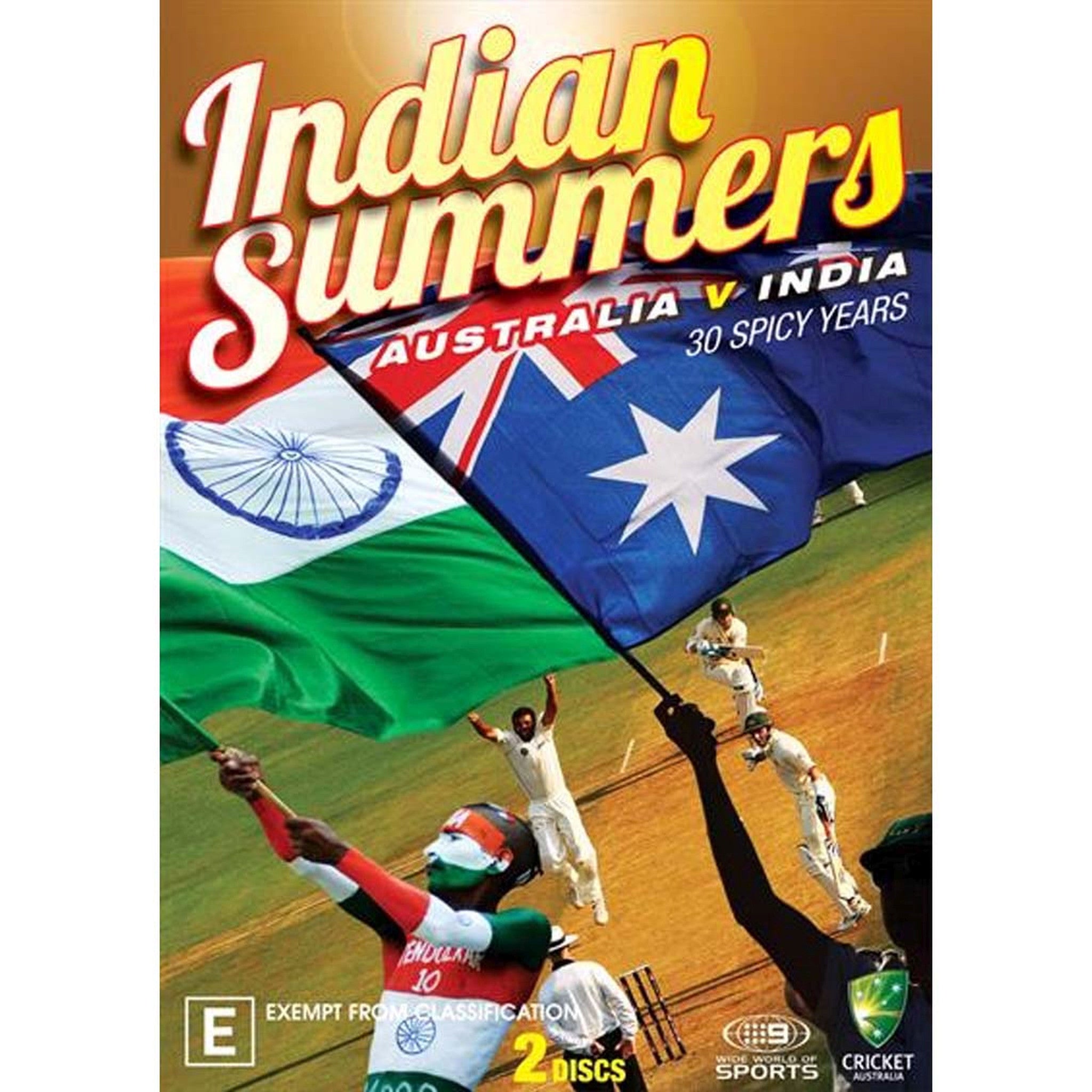 Dvd Indian Summers Australia Vs India The Cricket Warehouse