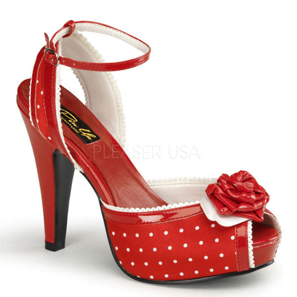 Pinup Shoes BETTIE-06 Peep Toe Heels 