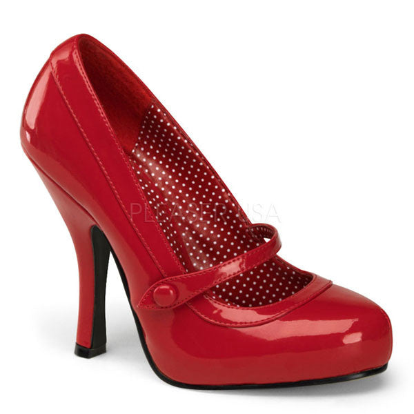 Pinup Shoes CUTIEPIE-02 Red Mary Jane 