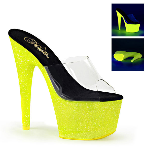 yellow pleaser heels