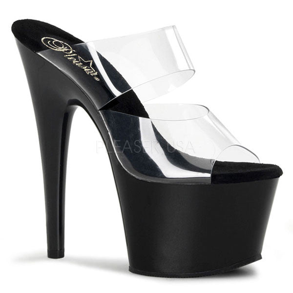 platform slide heels