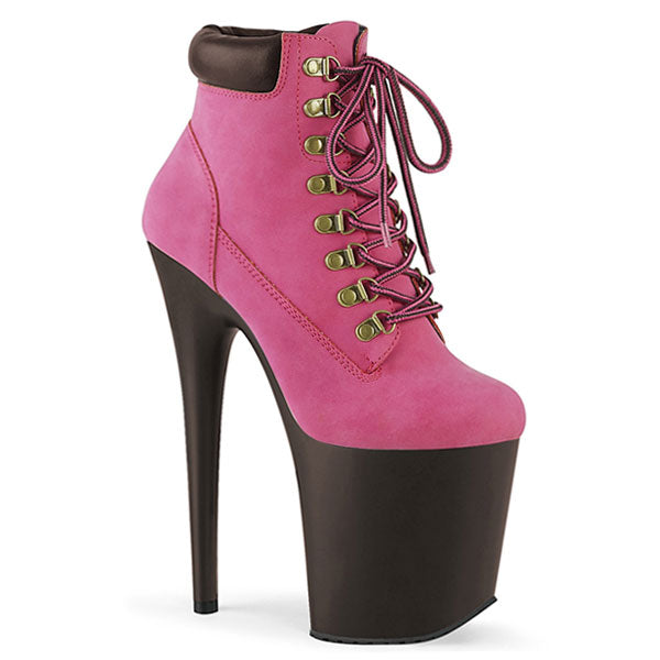 hot pink platform boots