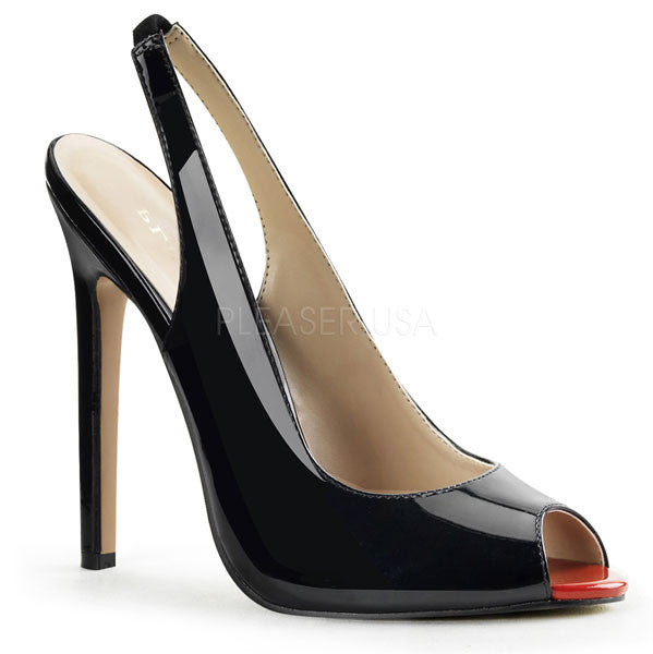 slingback stiletto heels