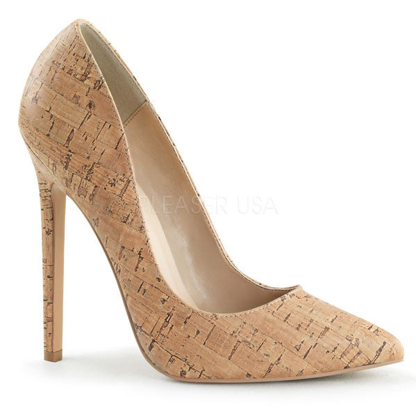 cork high heel shoes