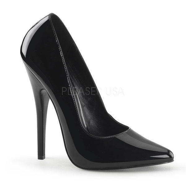 Devious DOMINA-420 Patent Stiletto Heel 
