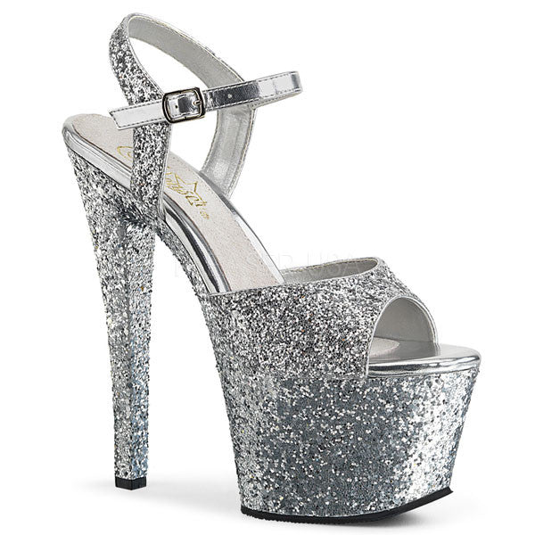 platform sandals sparkly