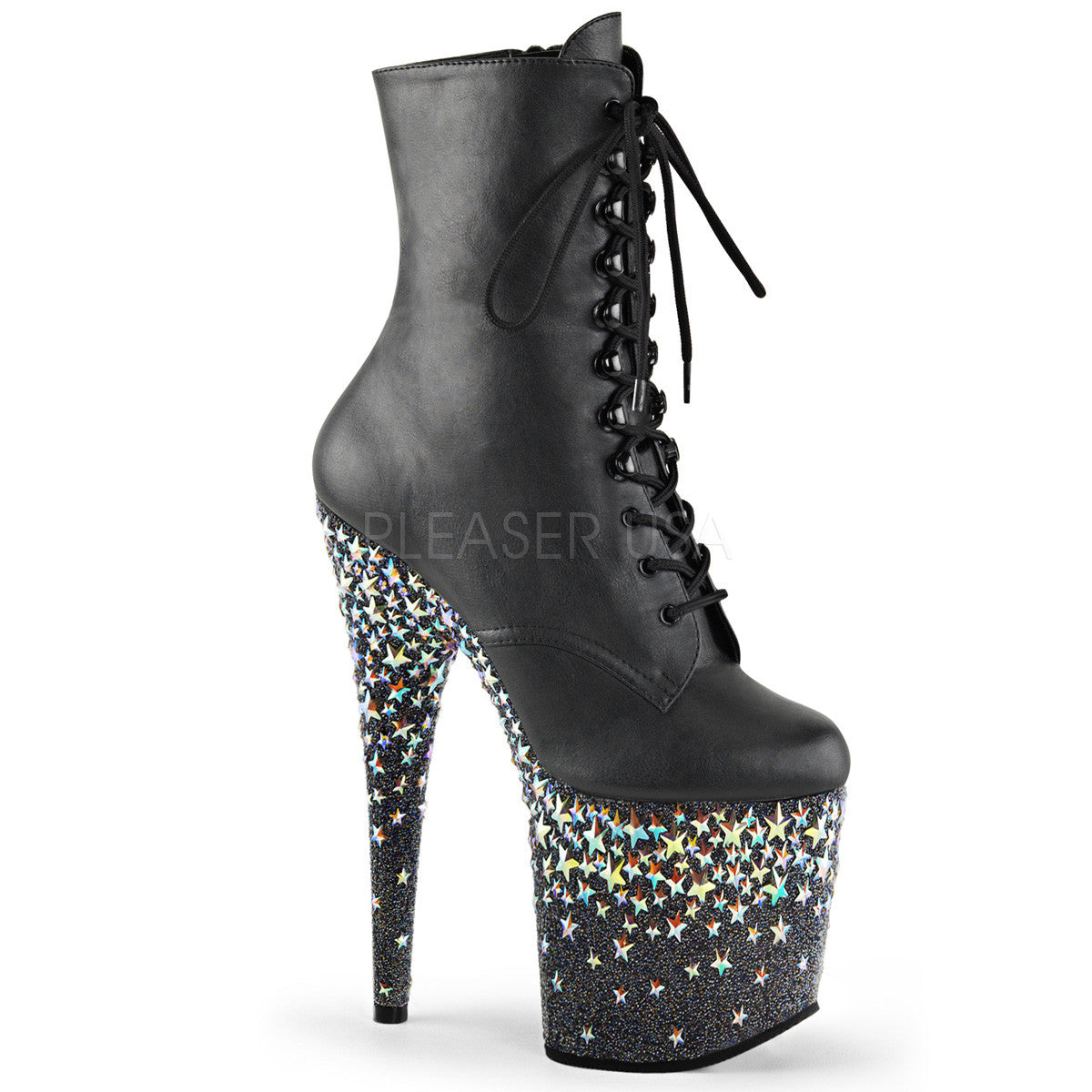 pleaser 1 inch boots