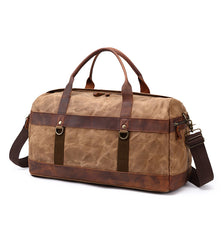 Large Duffel Bags. Duffel Bag On Wheels, Canvas Duffle Bag ,Travel Duf – ROCKCOWLEATHERSTUDIO